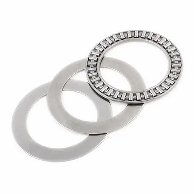 AXK4565 Silver Tone Needle Ball Bearing 45mm x 65mm x 4mm