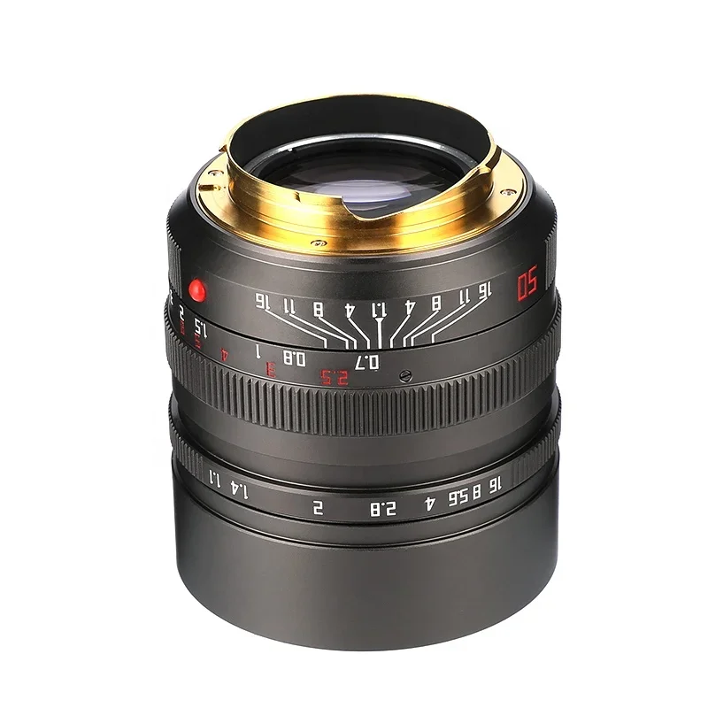 Oem Factory Custom 50 mm mentale F1.1 zoomlens cameralenzen voor Leica M-camera's