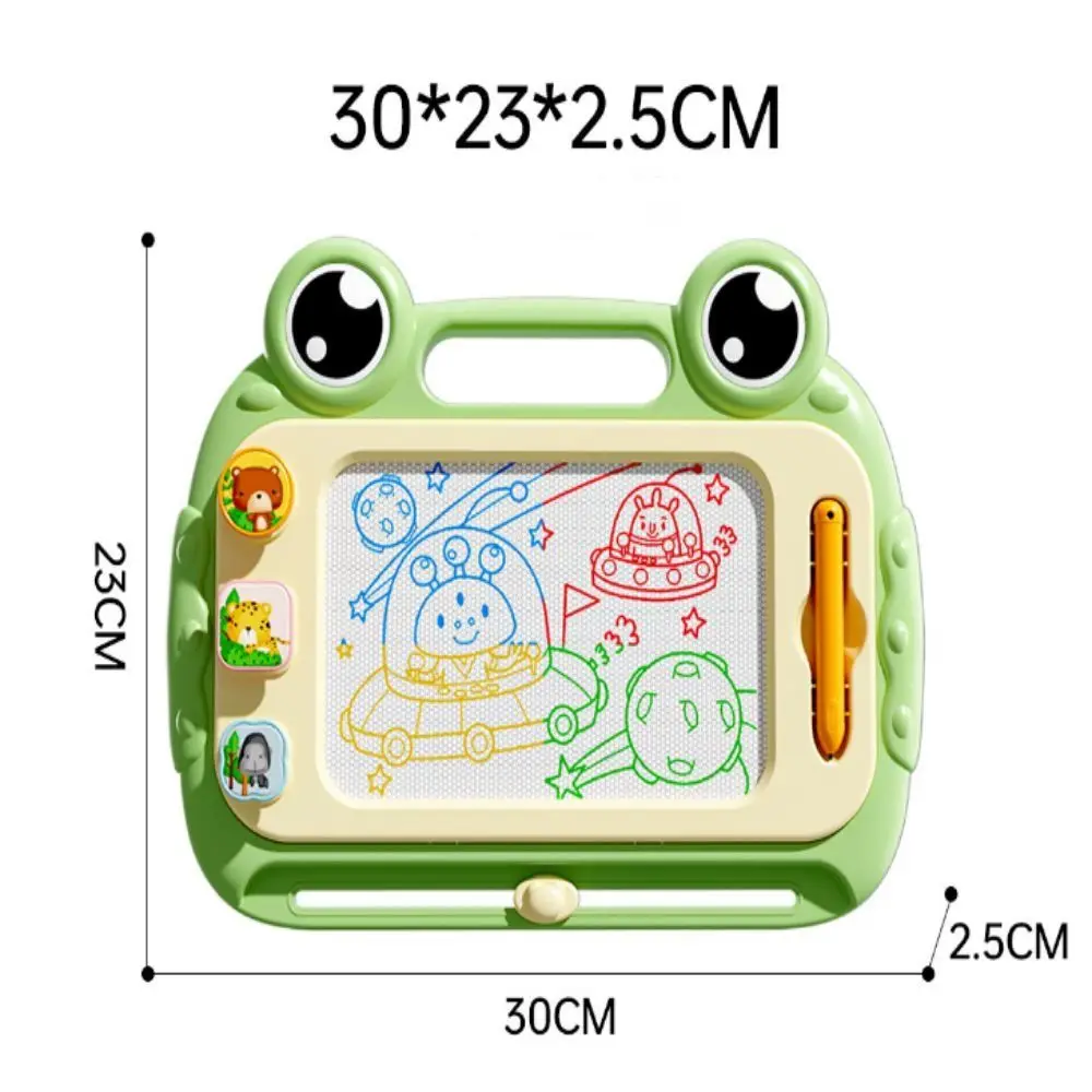 Frog Magnetic Drawing Board Painting Writing Doodle Board Toy Pad Graffiti Erasable Magnetic Graffiti Board