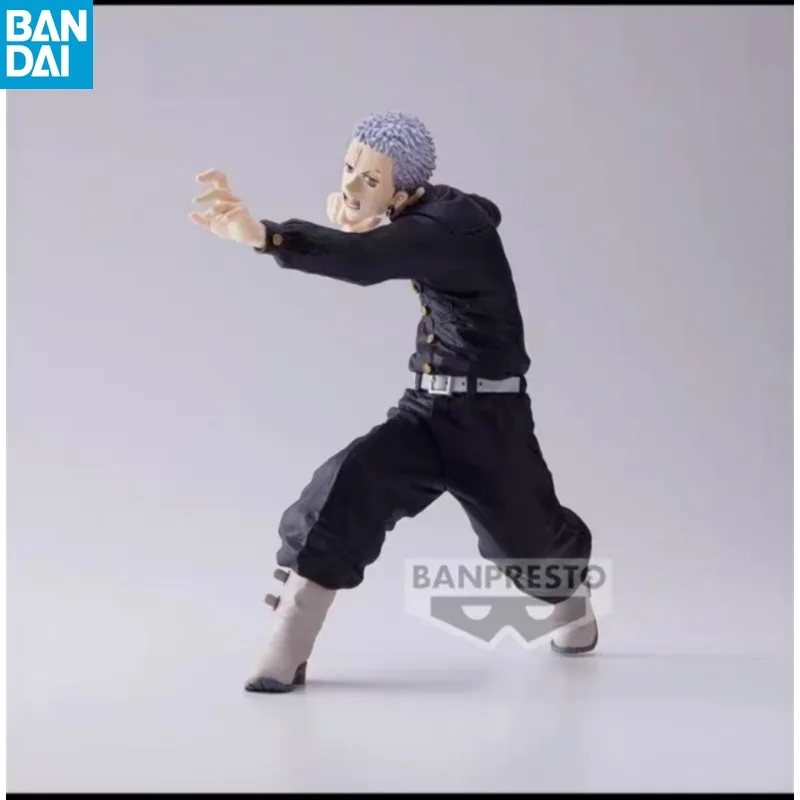 Em estoque original bandai banpresto tóquio revengres san gu figura de ação longa modelo novo em caixa periféricos animação