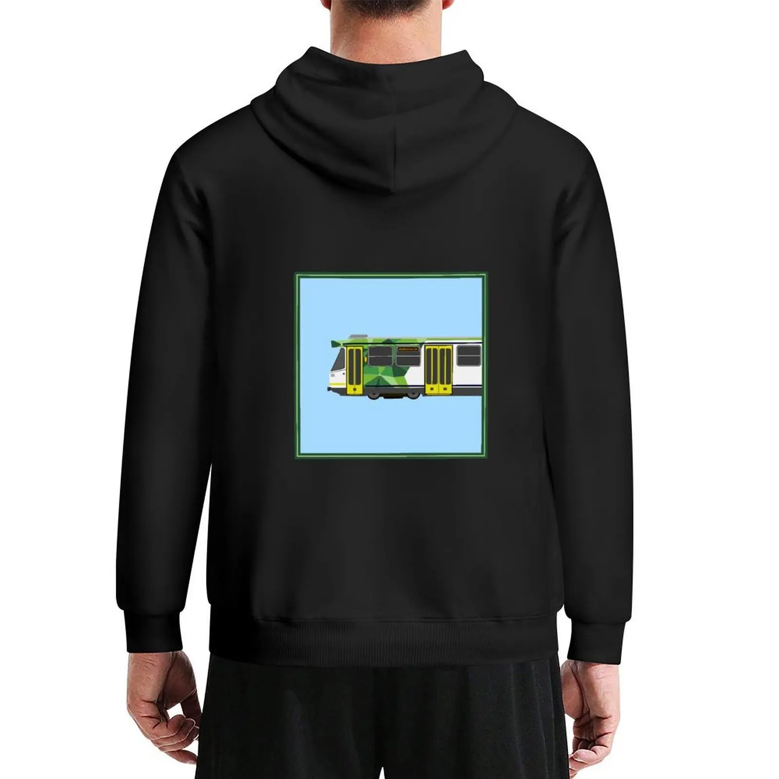 

Iconic Melbourne Tram Illustration (A1/A2 Class Tram) Hoodie male clothes autumn jacket men men's coat hoodie oversize