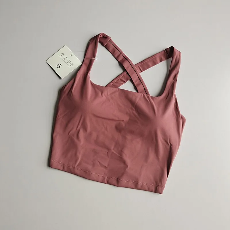 Damen Sport-BH Nahtlos High Impact Sport-BH Sexy Yoga Fitness Top Sportunterwäsche Push-Up BH Sportbekleidung Sporttop Damen – Detail 8