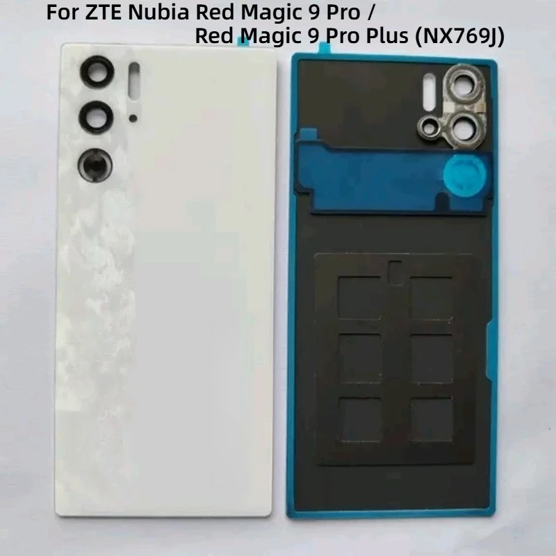 Rear Door Battery Cover Housing Case For ZTE Nubia Red Magic 9 Pro Plus NX769J 9Pro Back Cover Repair Parts