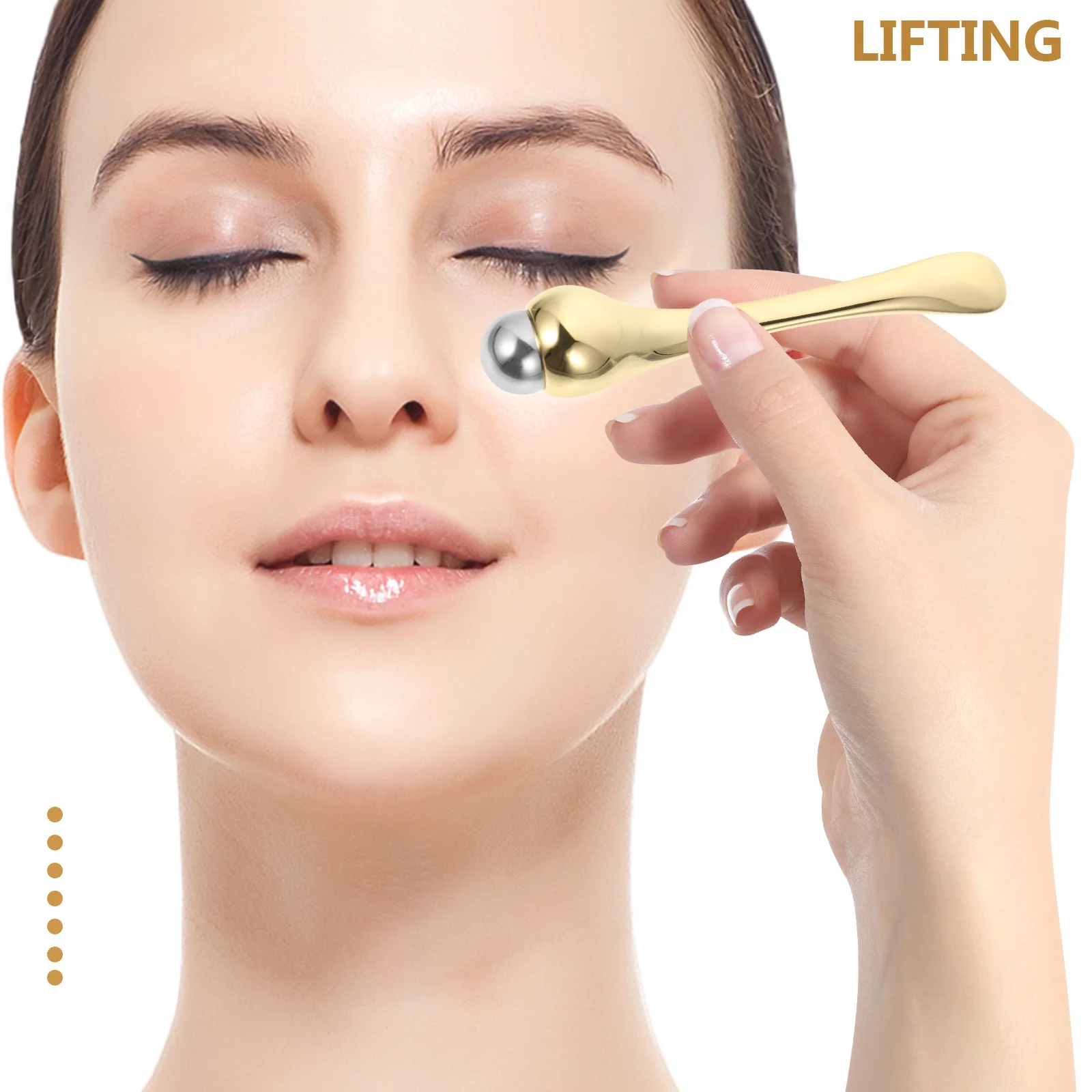 

Eye Cream Applicator Tool Multipurpose Facial Massage Roller For Women Under Eye Roller Smooth Surface Reduces Dark