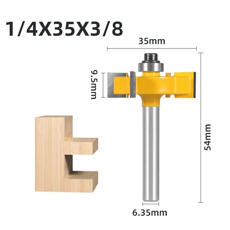 

ABJY Деревообрабатывающий фрезерный станок Шиповый нож 7 комплектов шипового ножа Регулируемый шиповый нож Гравировальный станок