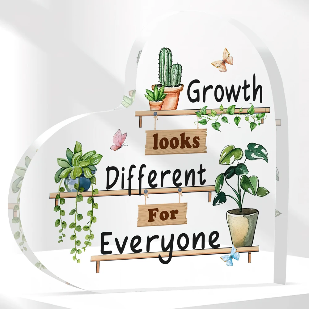 Office Decorations for Work Classroom Decor Inspirational Gifts for Women Social Worker Gift Positive Plaq