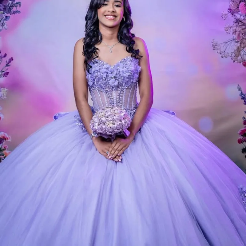 Рисунок 3 - Лавандово-фиолетовые платья Quinceanera