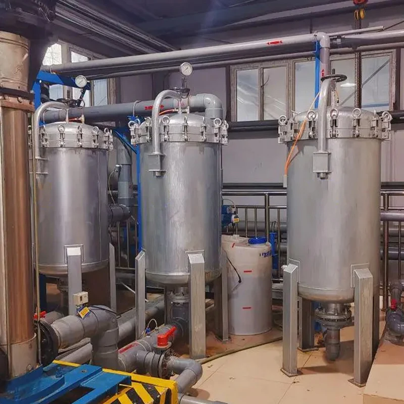 Filtro dell'acqua centrale della macchina del filtro dell'acqua di pioggia dell'osmosi commerciale a 3 core da 10 pollici