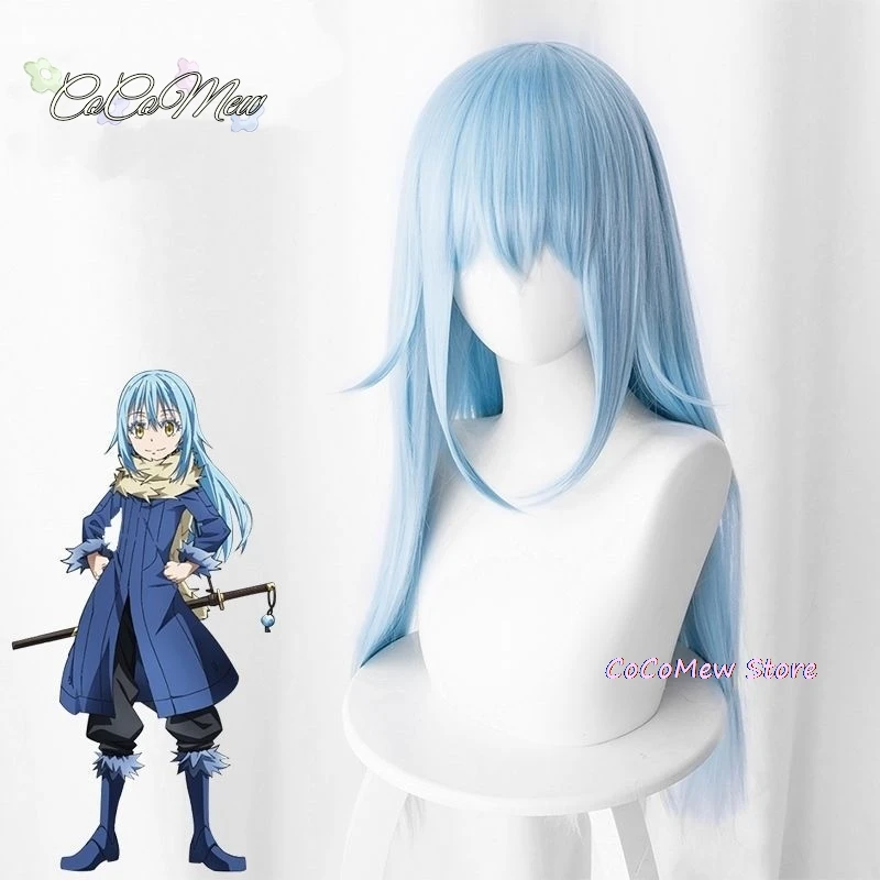 ชุดคอสเพลย์อนิเมะ rimuru tempest ที่ฉันได้กลับชาติมาเกิดเป็นเครื่องแต่งกายสไลม์ชุดฮาโลวีนชุดหน้ากากเทรนช์วิก