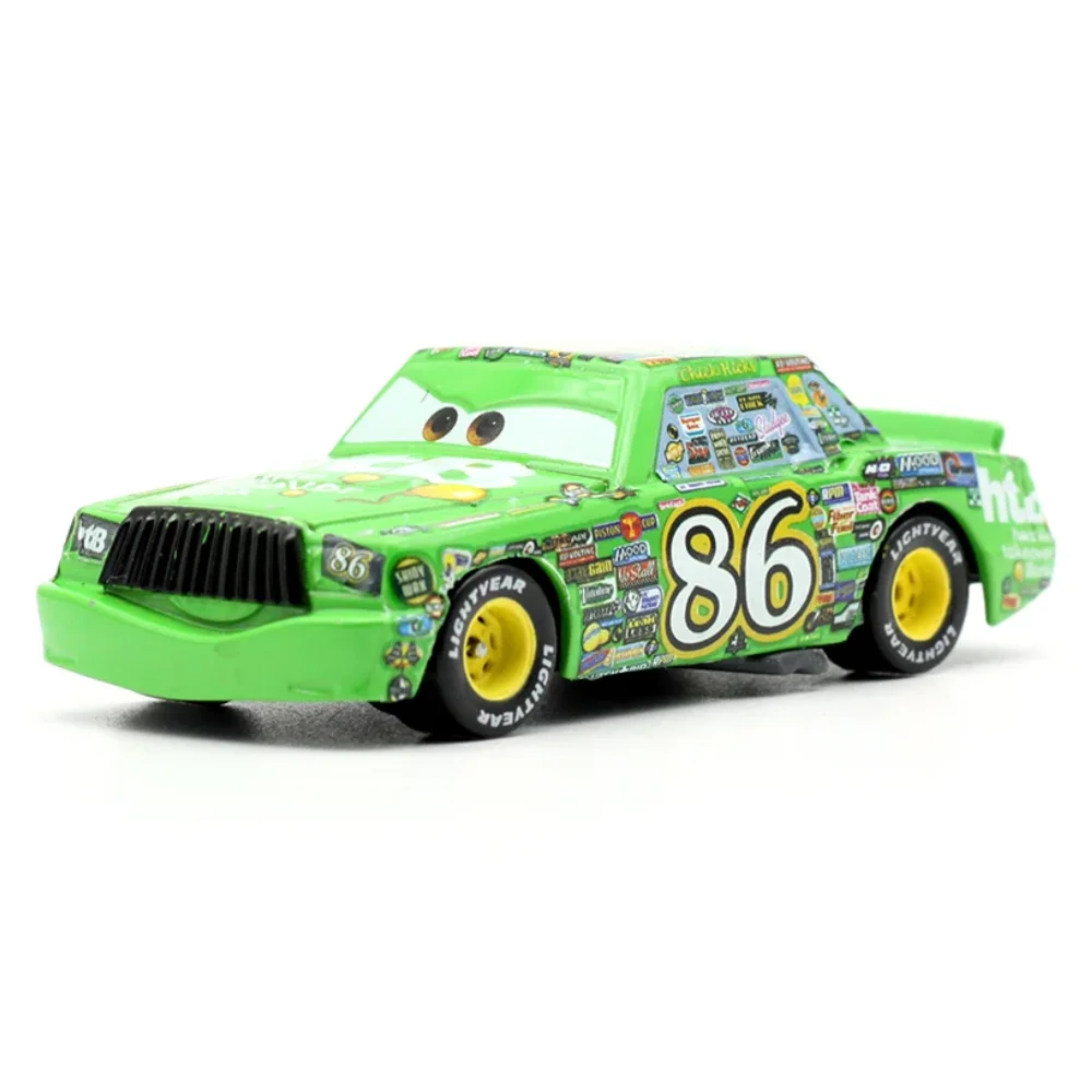 # NIEUWE Kinderen Auto Pixar Cars 2 3 Lightning McQueen Fillmore Frank 1:55 Metalen Model Racewagen Speelgoed Kinderen Verjaardagscadeau