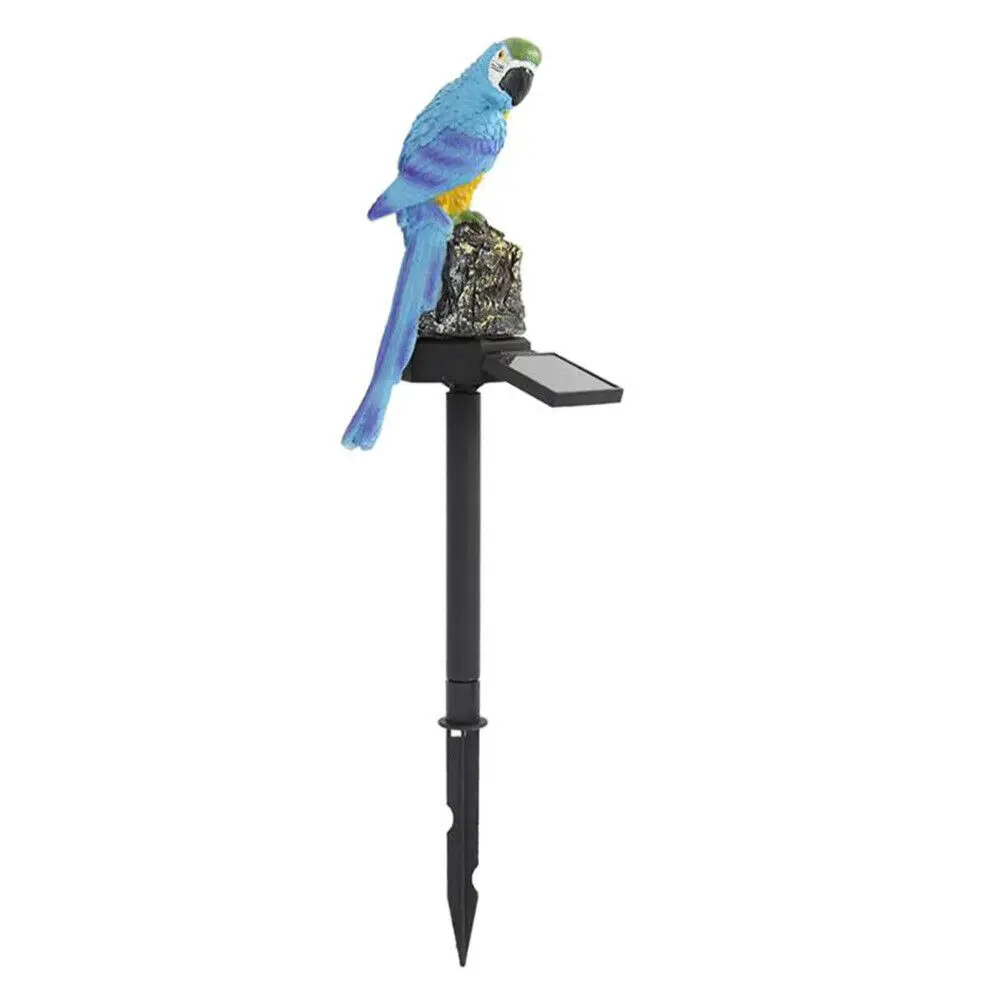 

Solar Power LED Owl Parrot Lawn Light Outdoor Energy-Saving Portable Waterproof Garden Landscape Lamp Blue