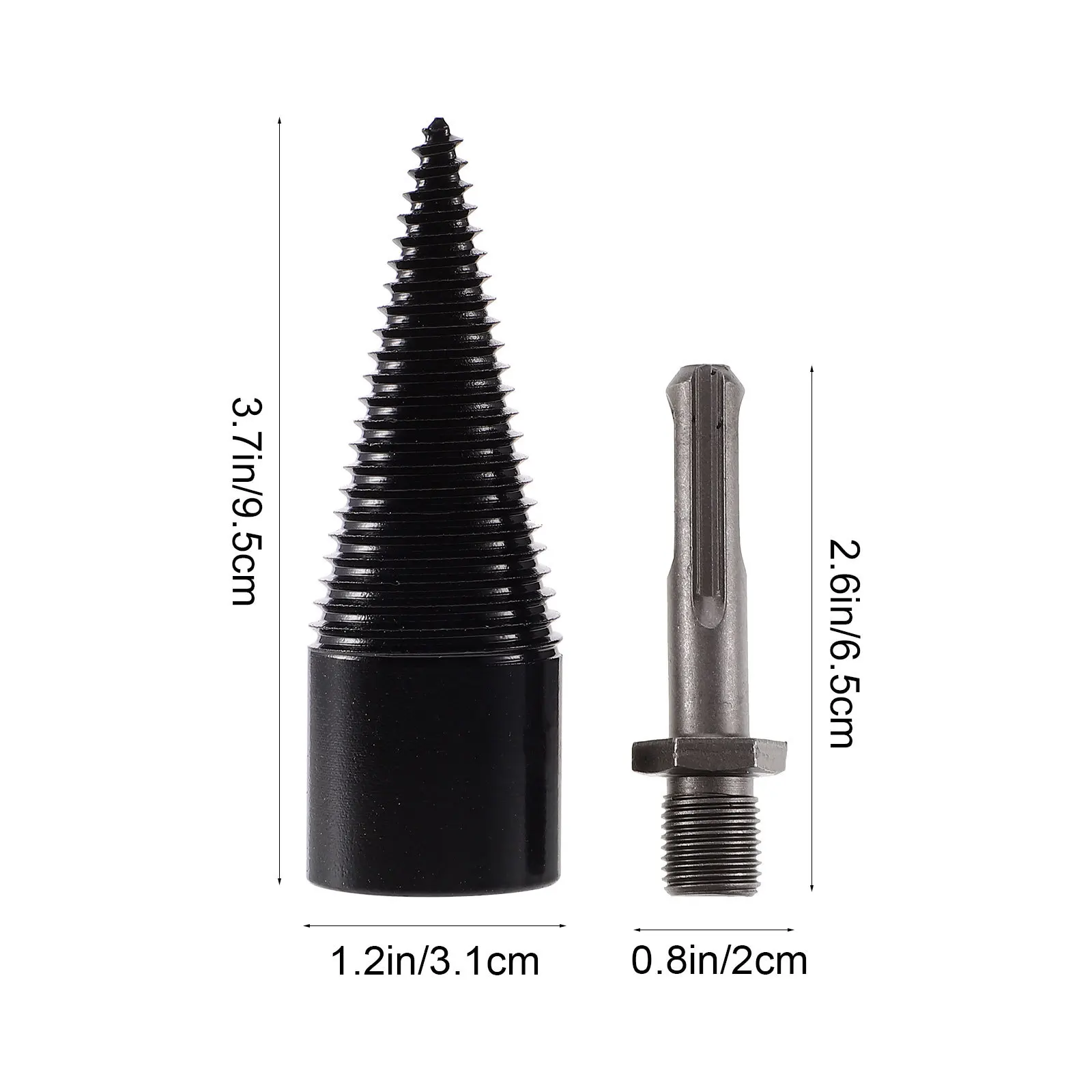 1 مجموعة مقاومة للاهتراء الكربون الصلب الخشب مثقاب الخشب الفاصل موضوع عميق تصميم سهلة الاستخدام الخشب مثقاب الخشب أداة نجارة #4