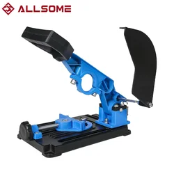 ALLSOME 2 in 1 Drill Stand Angle Grinder Stand Bracket Holder Support DIY Cutting Stand