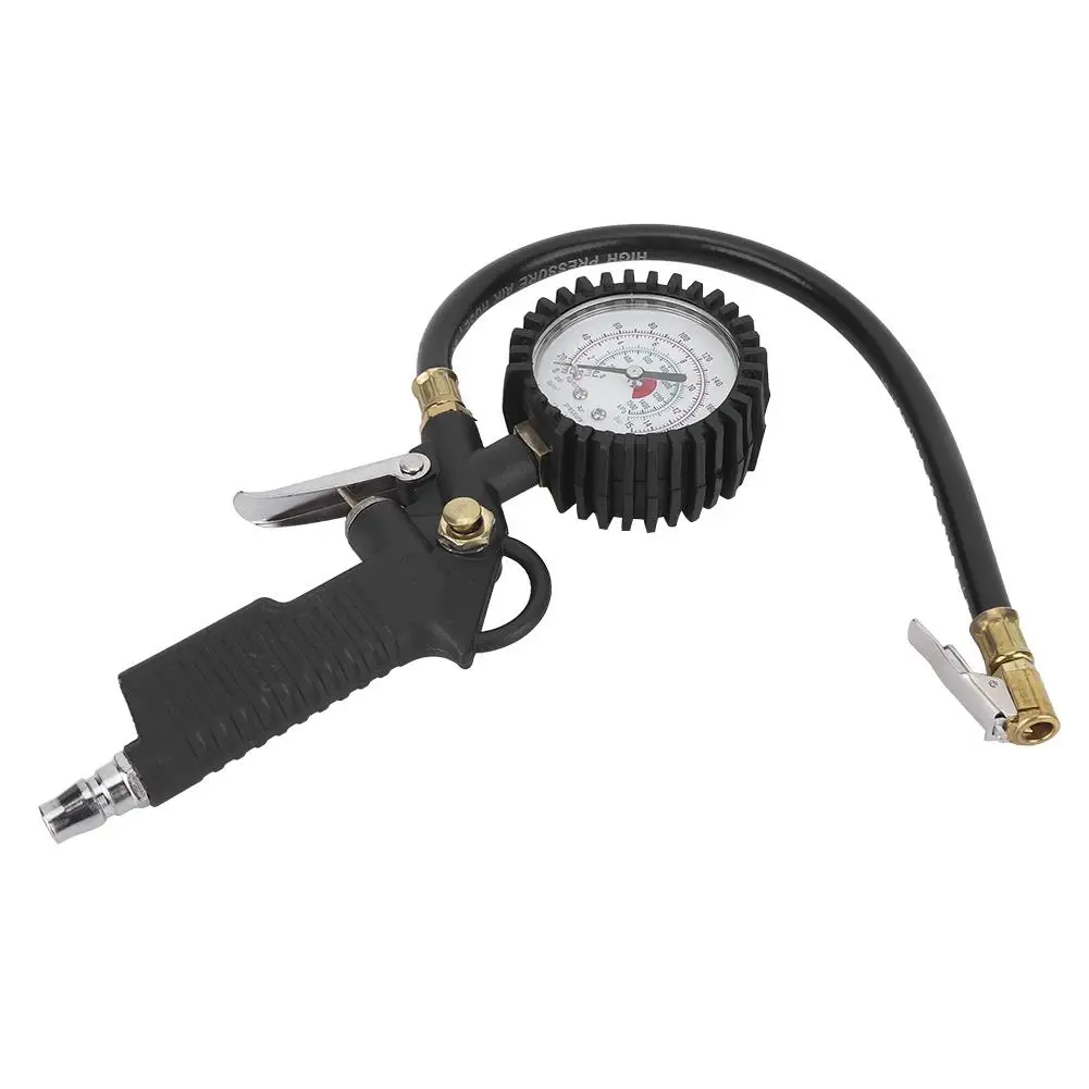 

Inflator Gauge Air Tire Inflator Attachment Tire Inflator for trucks Motorcycles for automobile