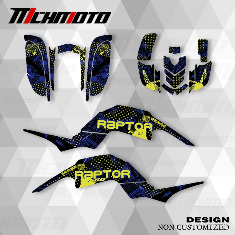 

MCHMFG графические наклейки наклейки для мотоцикла на заказ для YAMAHA RAPTOR 660