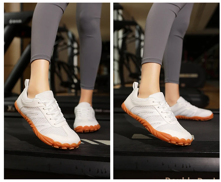 Unisex Barfußschuhe mit breiter Zehenpartie, Freizeit-Sportschuhe für Damen, Laufschuhe, minimalistische, rutschfeste, atmungsaktive Walking-Sportschuhe – Detail 25