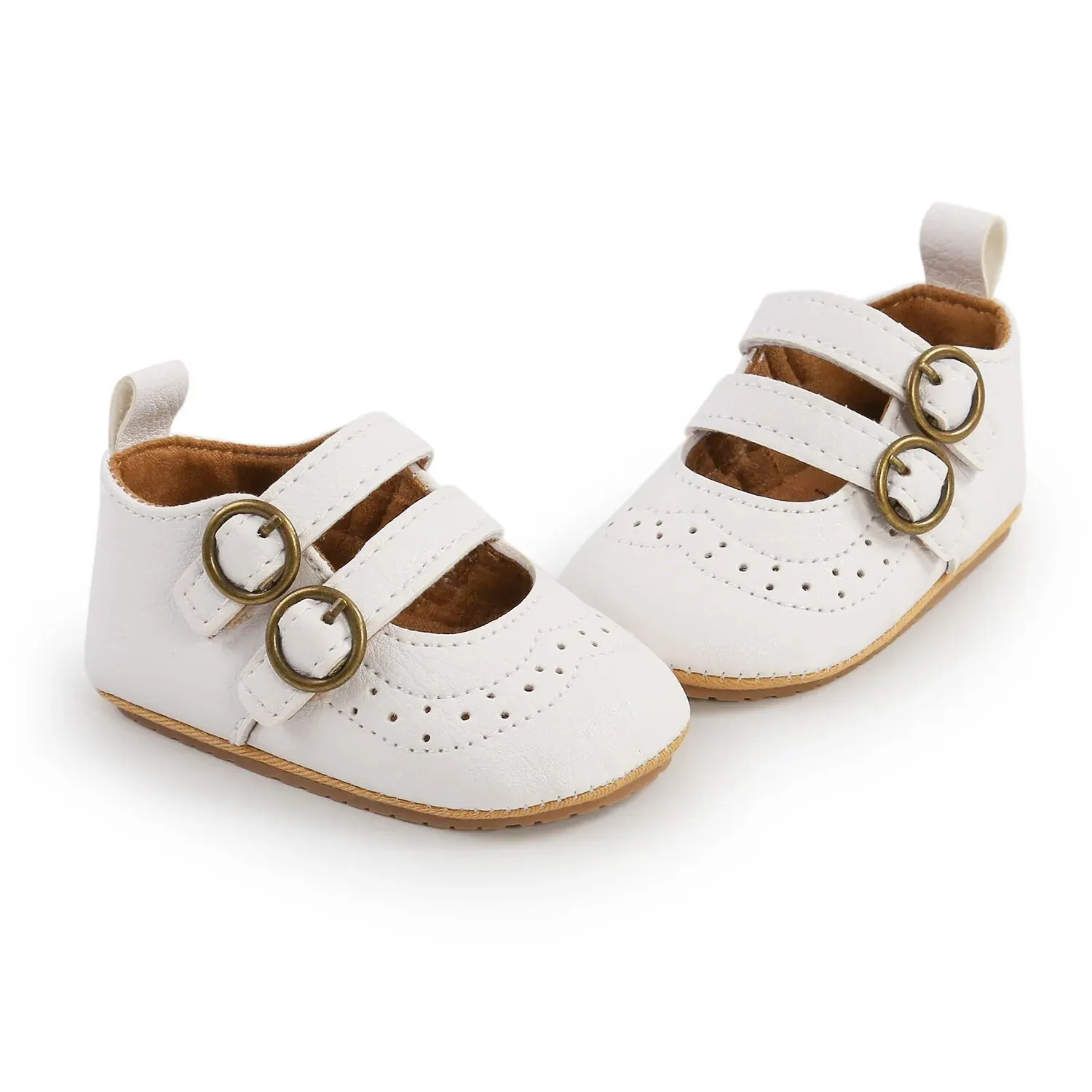 New Baby Girl Shoes Fashion Flower Flats Non-slip Newborn Toddler First Walkers Formal Sandals