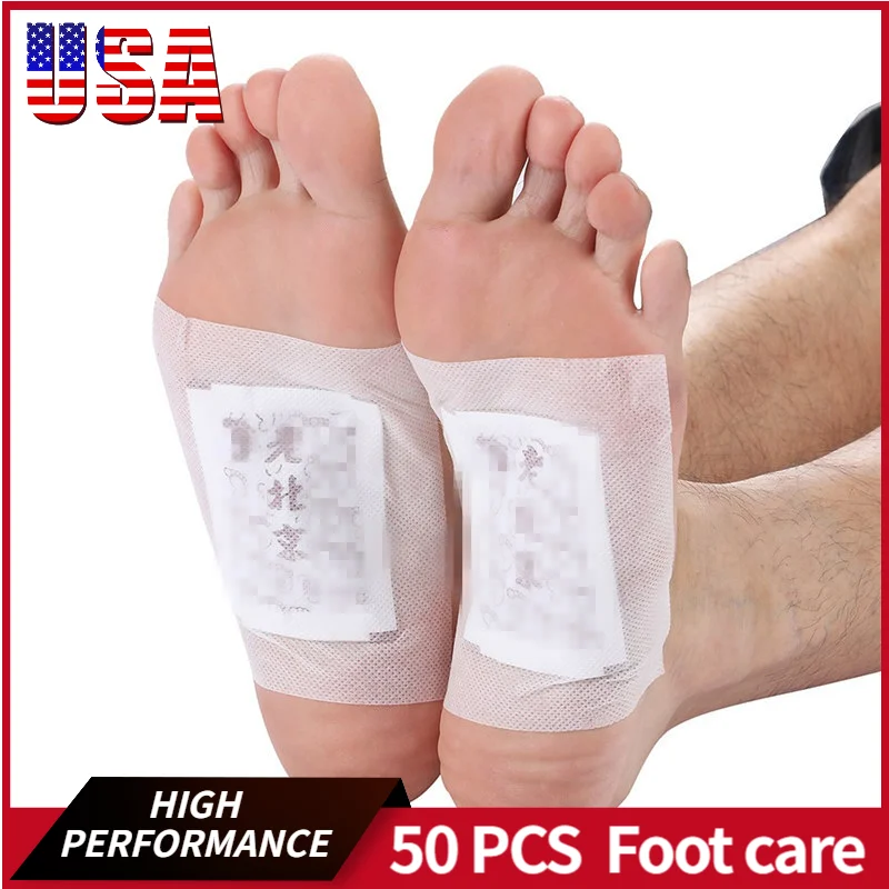 50 قطعة معجون القدم القديم بكين ماي العشب الخيزران الخل معجون القدم تحسين النوم تخفيف التوتر الرطوبة القدم التصحيح