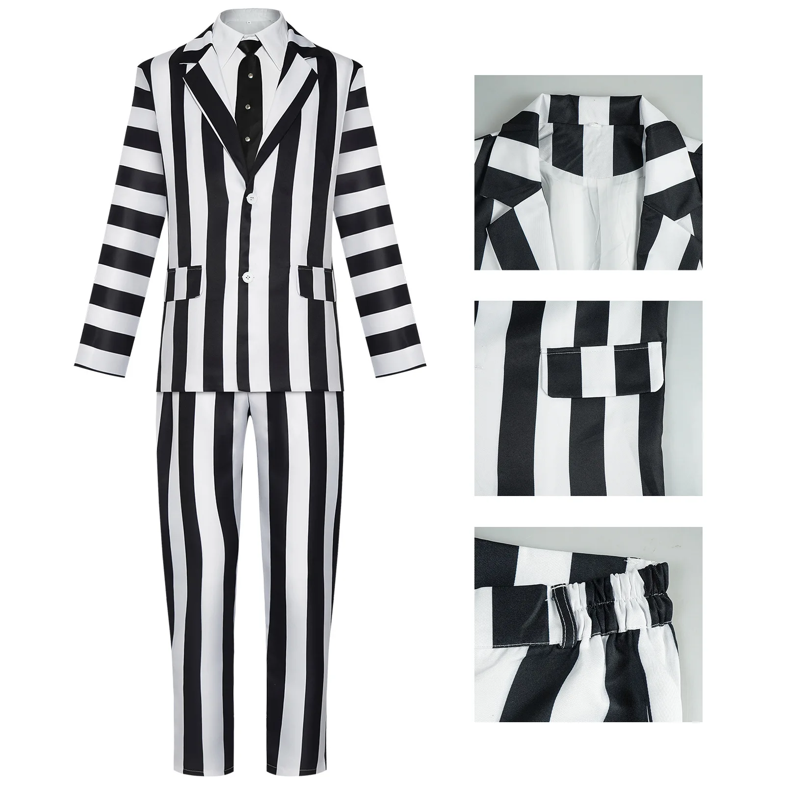 

Костюм для косплея Майкла Китона на Хэллоуин, костюм Devil Master Bug Juice, ролевой костюм, мужская модная повседневная одежда, лето 2024