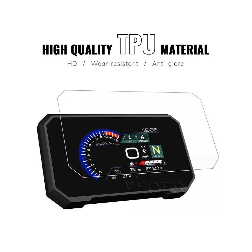 For Suzuki GSX-8R GSX-8S GSX8R GSX8S V-Strom 800 1050 DE VStrom DL800 DL1050 2023- Dashboard Screen Protector Instrument Film