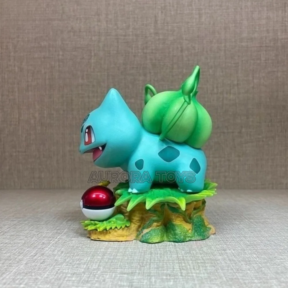 10cm/3.94in Anime Pokemon Figure Bulbasaur Action Figures Pvc Statue Desk Ornament Collection Model Toys for Children Gifts