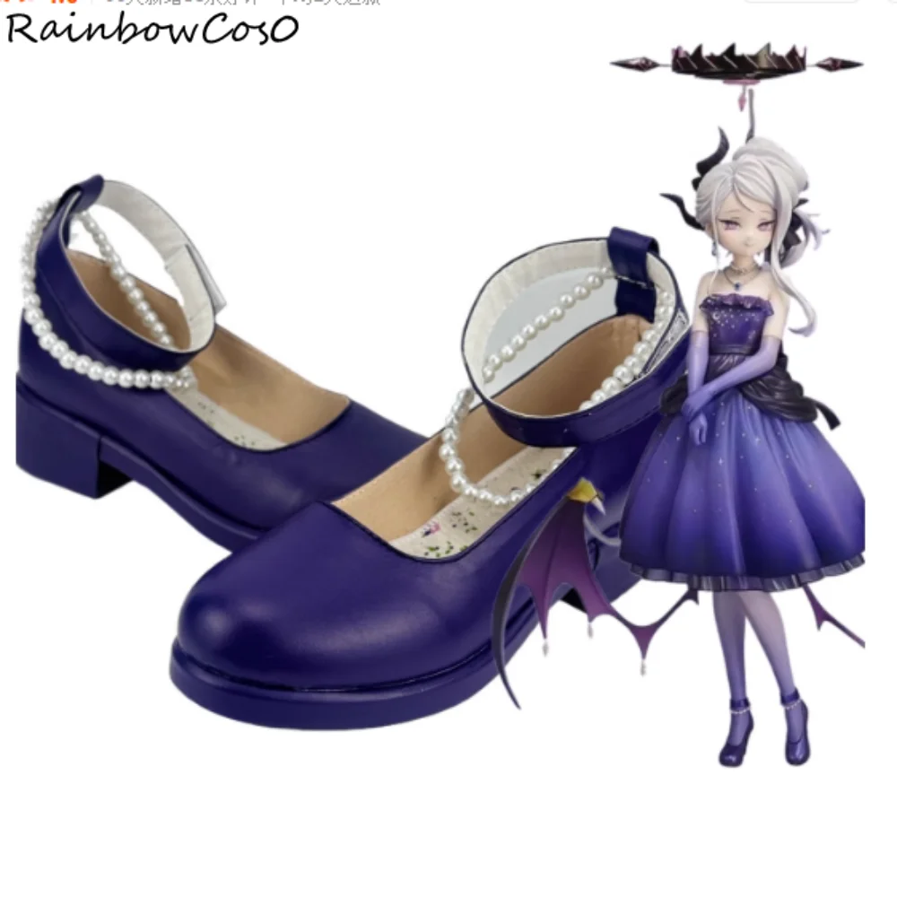 

Sorasaki Hina Blue Archive Cosplay Shoes Boots Game Anime Party Halloween RainbowCos0 W5297