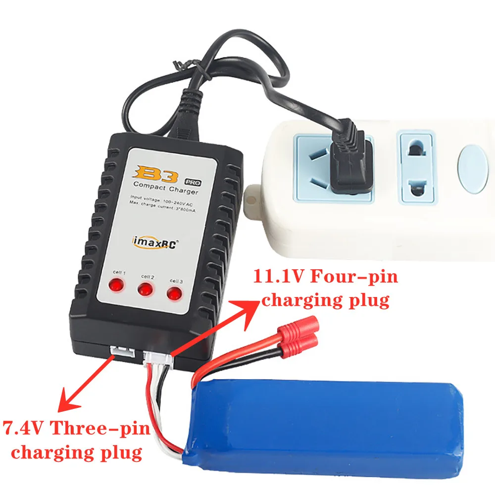 3s battery 11.1v 2200 mah Lipo Battery 803496 + 7.4V 11.1V Charger For Bayangtoys X16 X21 X22 Rc Quadcopter Spare Parts 11.1 V