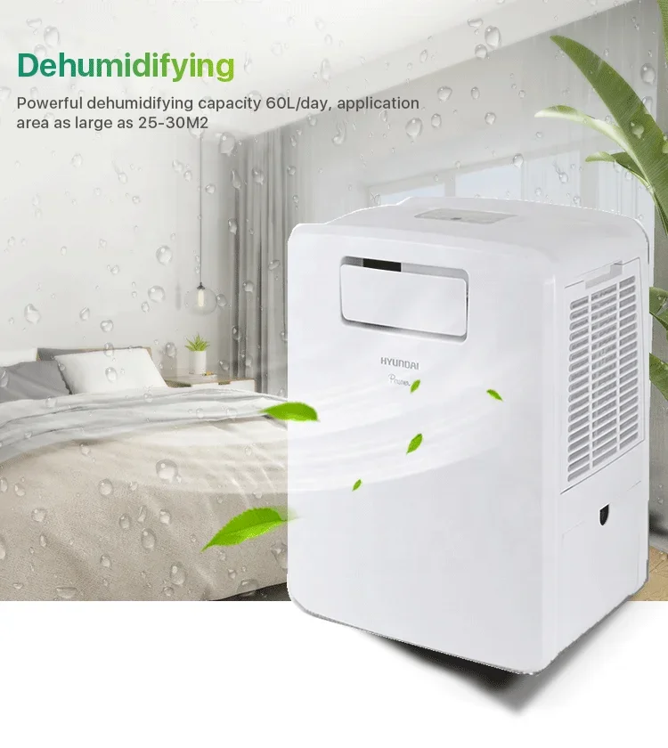 3000btu 4 in 1 personal ac Home mini multi-functional cool 25L portable air conditioner