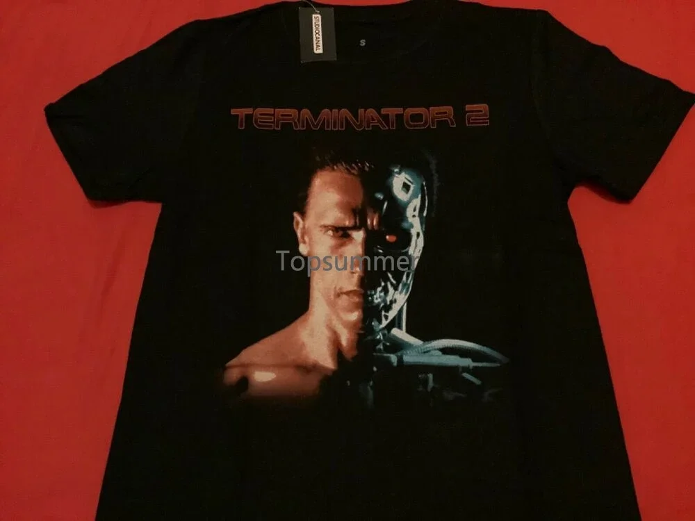 

Terminator 2 Cyborg Arnold Schwarzenegger Licensed T-Shirt