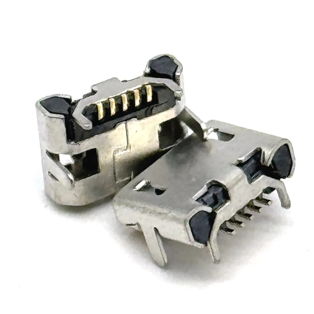 

5Pin Micro USB Female Connector Port Jack Solder Plug SMD SMT Android Phone Data Charging Socket USB DIY Repair Adapter