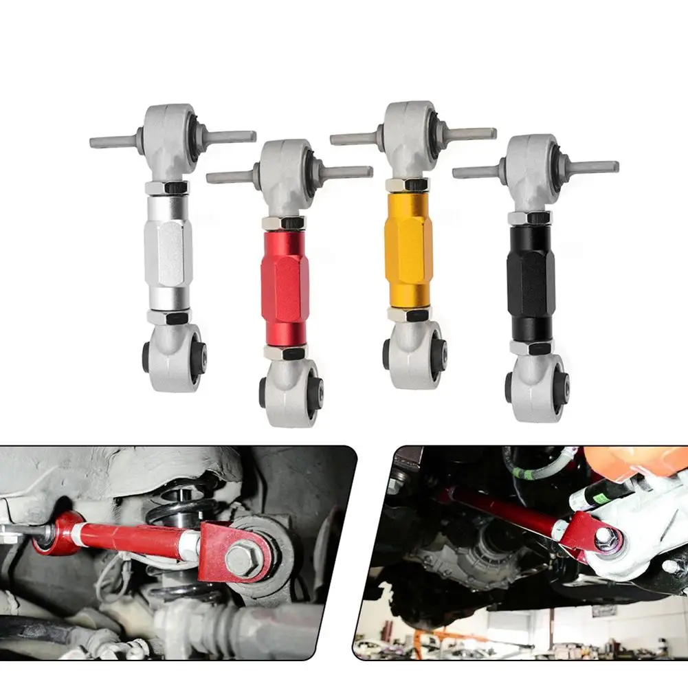 

1 Pair Car Rear Adjustable Arms Kit Chassis Support Rod Bone Suspension Arm Automobile Modification Parts