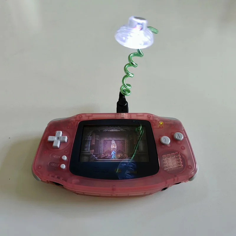 Lumière LED pour NS Gameboy Advance GBA GBC GBP, éclairage LED Portable, lumière blanche externe, accessoires pour Console de jeu, 1 pièce