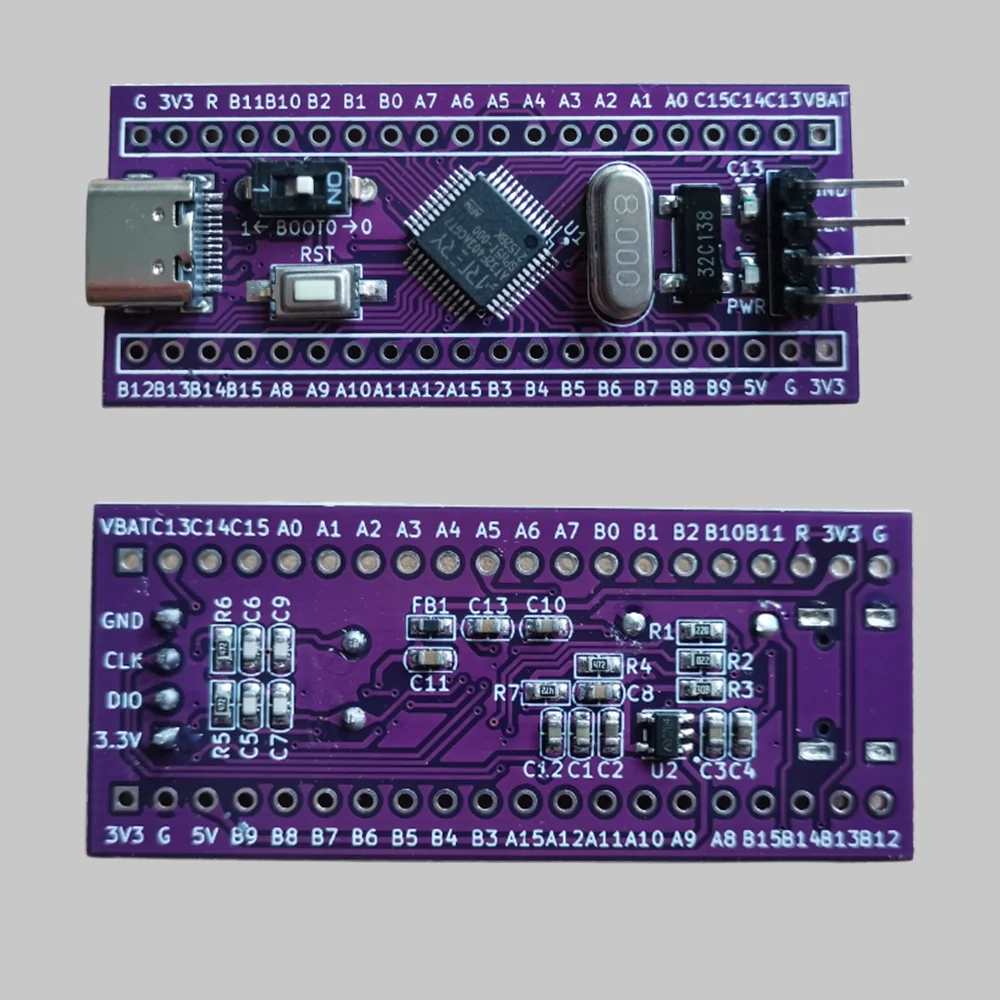 AT32F403ACCT7 Core Board New Product Replacement STM32 Yateli F103 Minimum System C8T6 Development Board