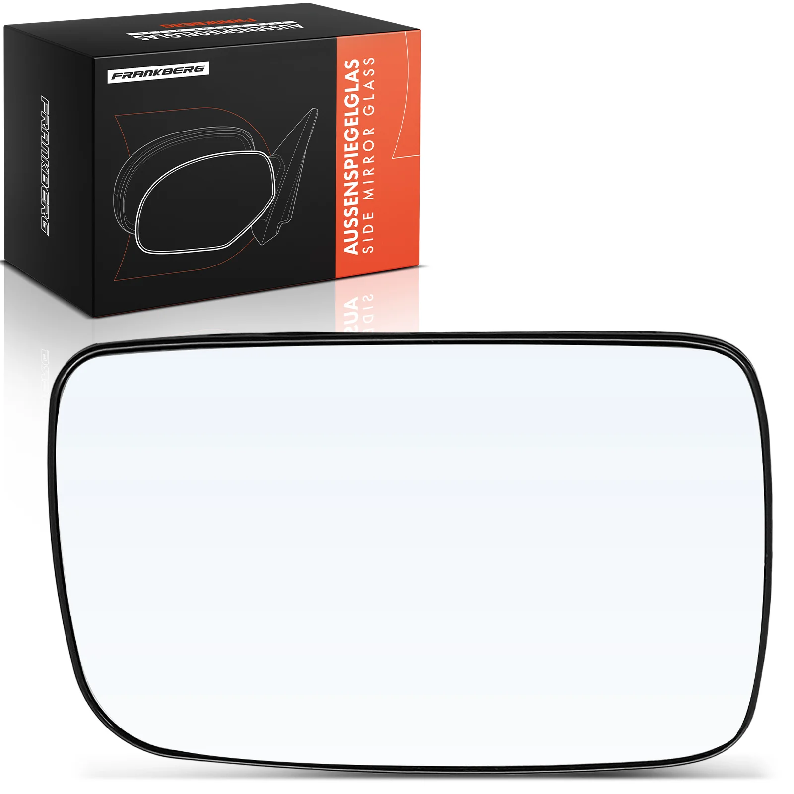 Frankberg 1x Spiegelglas Buitenspiegel Spiegel Rechts voor VW Polo 6N1 6V2 6V5 Skoda Felicia 6U5 6U1 6U1 6U1857522 6N1857522