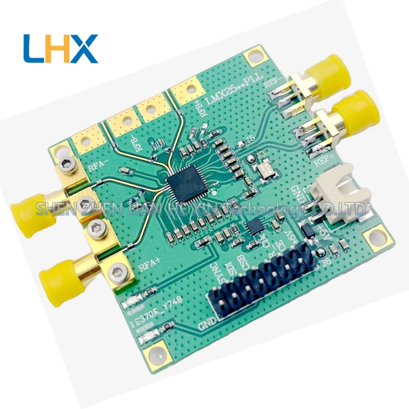 

LMX2594 Frequency Synthesizer PLL Phase-Locked Loop Development Board Module 10M - 15GHz High Frequency Microwave Signal Source