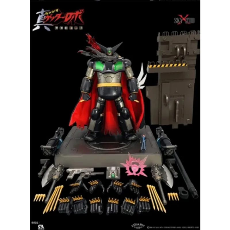 In Stock Original SKY X Studio SXD06 BLACK GETTER Advanced Collection Gift for Anime Character Models 25CM