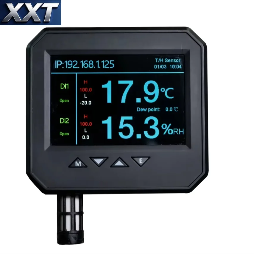 XXT Web Enabled Thermohygrometer with Poe and Real-time Data