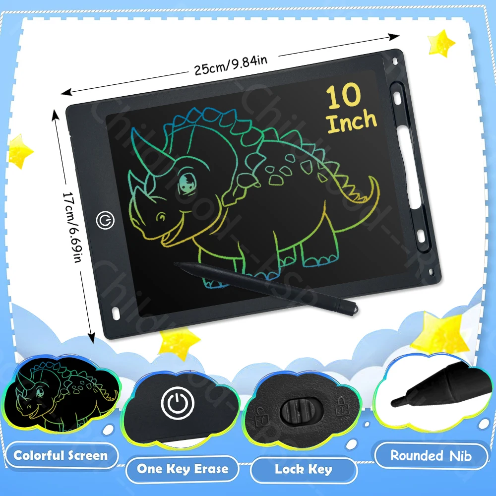 6.5/8.5/10/12 Inch LCD Schrijven Tablet Elektronische Tekentafel Doodle Schetsblok Handschrift Pad Speelgoed voor kinderen Verjaardagscadeautjes