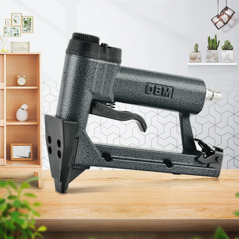 Imagem -03 - Silent Remendo Nailer ar Foto Quadro Placa Traseira Fixo Pneumático Nailer Semente de Girassol Prego Gun 0.40.7mpa P5151