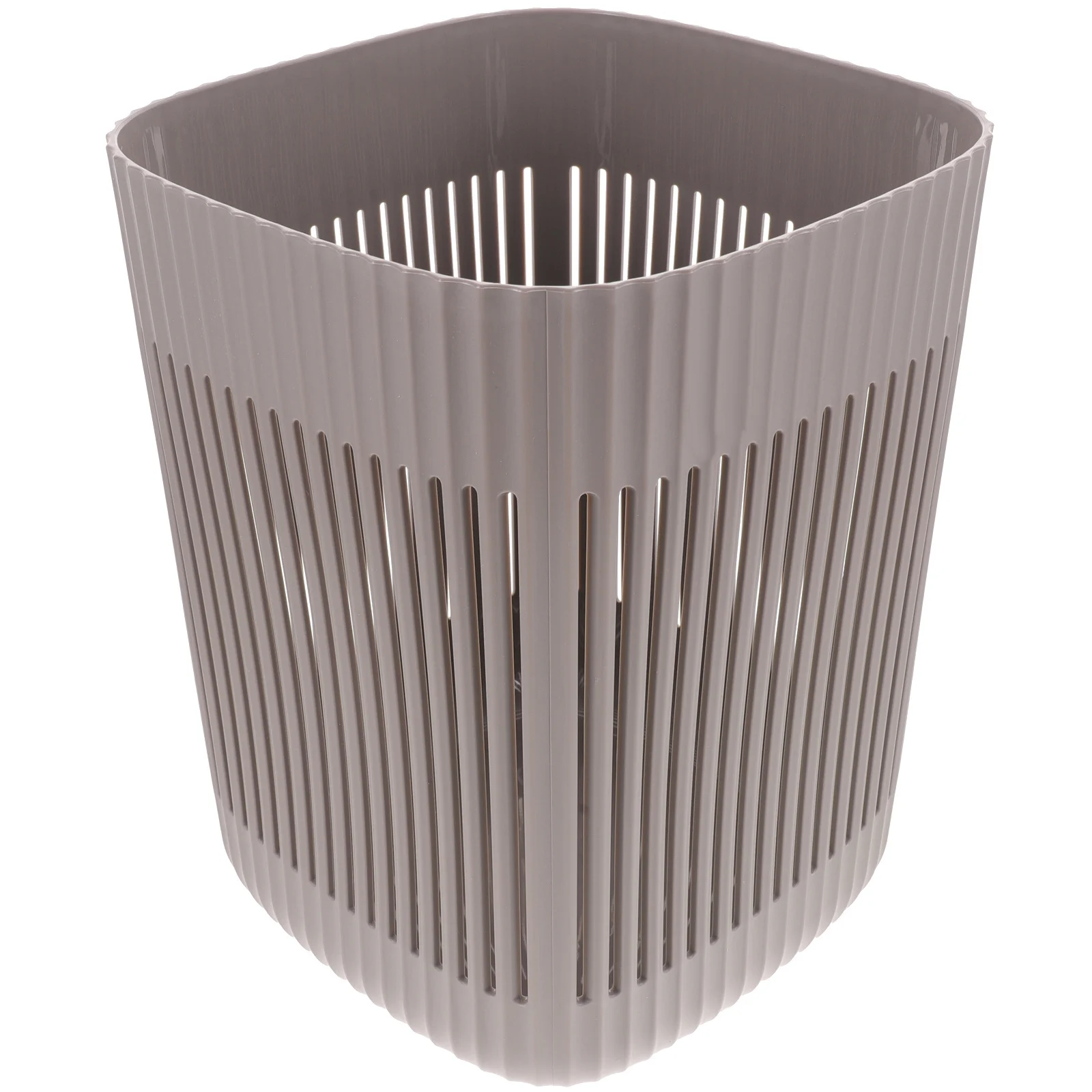 

Hollow Can Household Plastic Garbage Bin Ventilated Design For Home Office Kitchen Bedroom Bathroom Waste Container Room