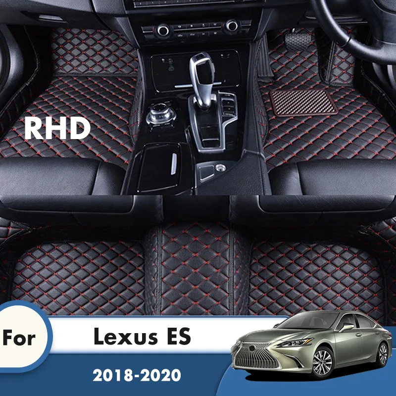 

RHD Carpets For Lexus ES ES350 ES250 ES200 2022 2021 2020 2019 2018 Waterproof Car Floor Mats Custom Accessories Interior Rugs