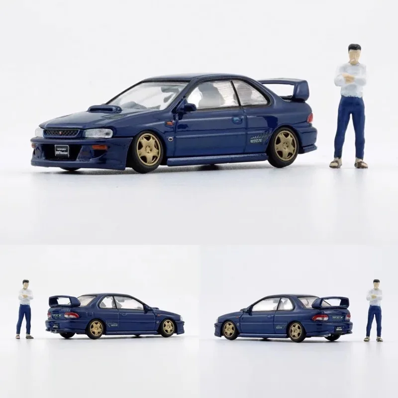 

В наличии 1:64 Subaru Impreza WRX CG8, литая под давлением модель автомобиля из сплава, праздничная подарочная игрушка для мальчиков, коллекционное украшение для взрослых.