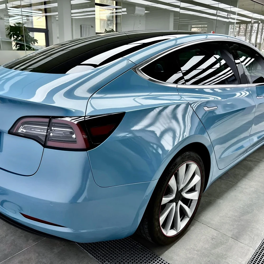 

Car Sticker Frozen Berry Metallice Wrapping Film PET Sticker Bubble Free Auto Decals Car Accessories Exterior Interior