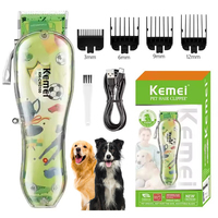 Adjustable Electric Hair Trimmer for Pet Grooming, Dog and Cat Clipper, Rechargeable Shaver