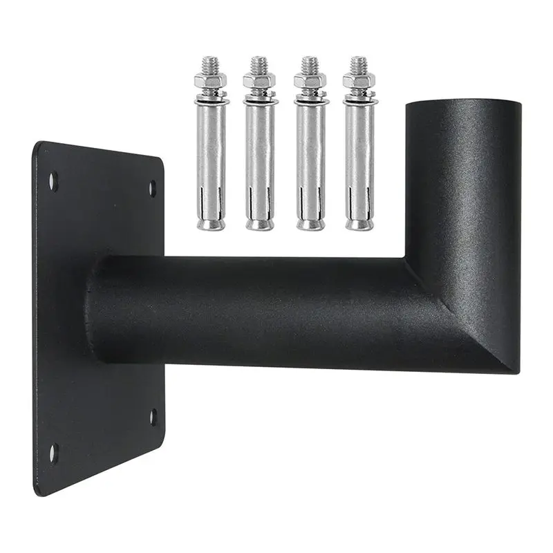 

ABSF Wall Mounted Street Light Bracket 90 Degree L-Shaped Outdoor Lamp Arm Solar Street Light-Head Mounting Bracket