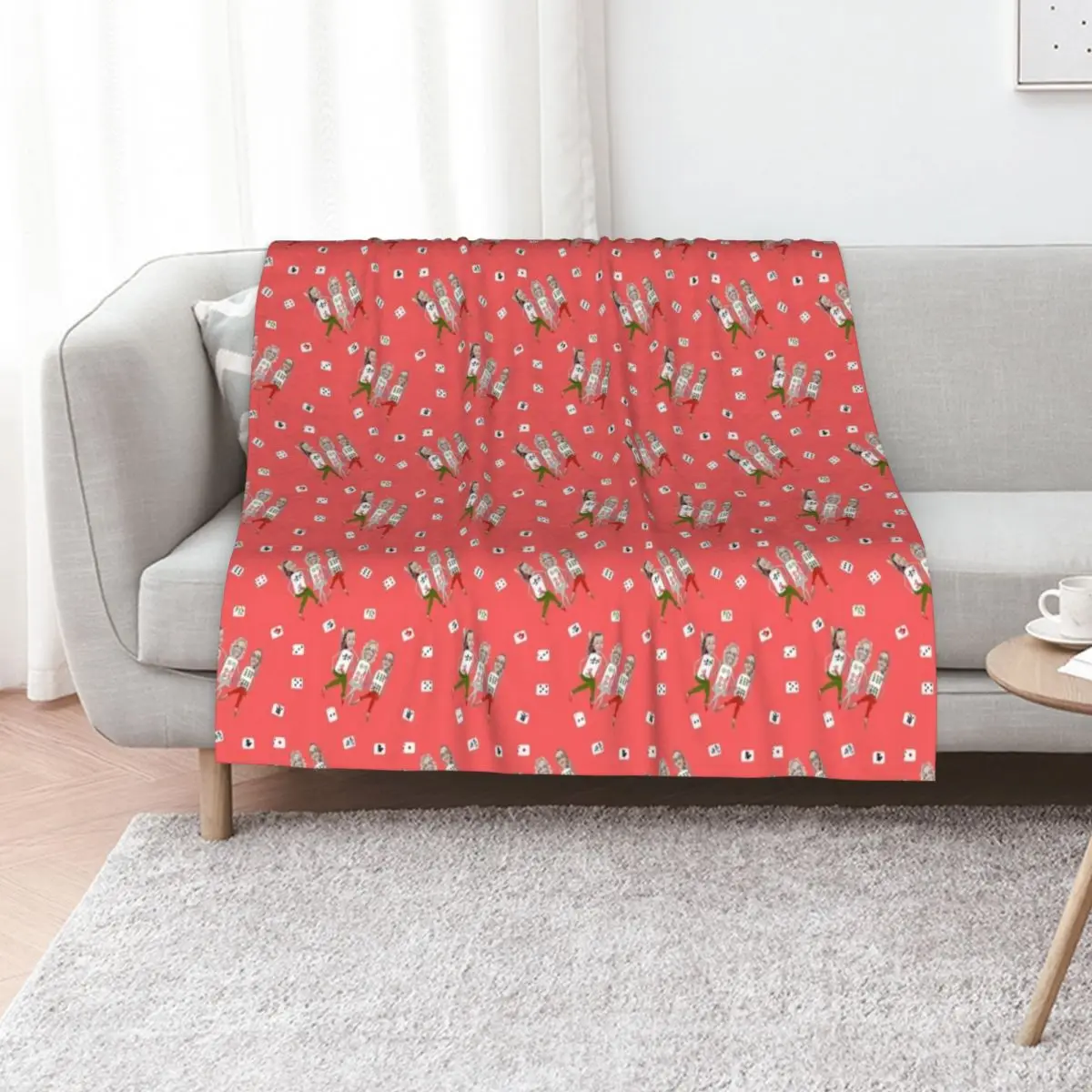 Mah Jong : Tripple Knitting Throw Blanket Retros Softest Luxury Thicken Bed Fashionable Quilt Blankets For Bed Blankets