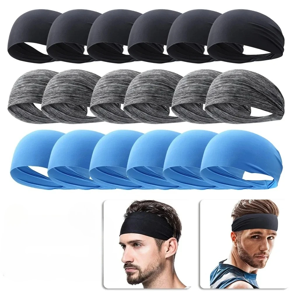 

Ультратонкая унисекс-повязка на голову для фитнеса, эластичная, впитывающая пот, дышащая, быстросохнущая, для спорта и бега, аксессуар для волос