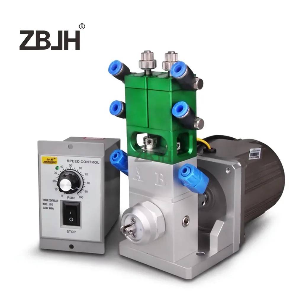 ZB-116/112 High Precision Metal Two-component Epoxy Adhesive Glue Double-action dual-cylinder suction dynamic dispensing valve