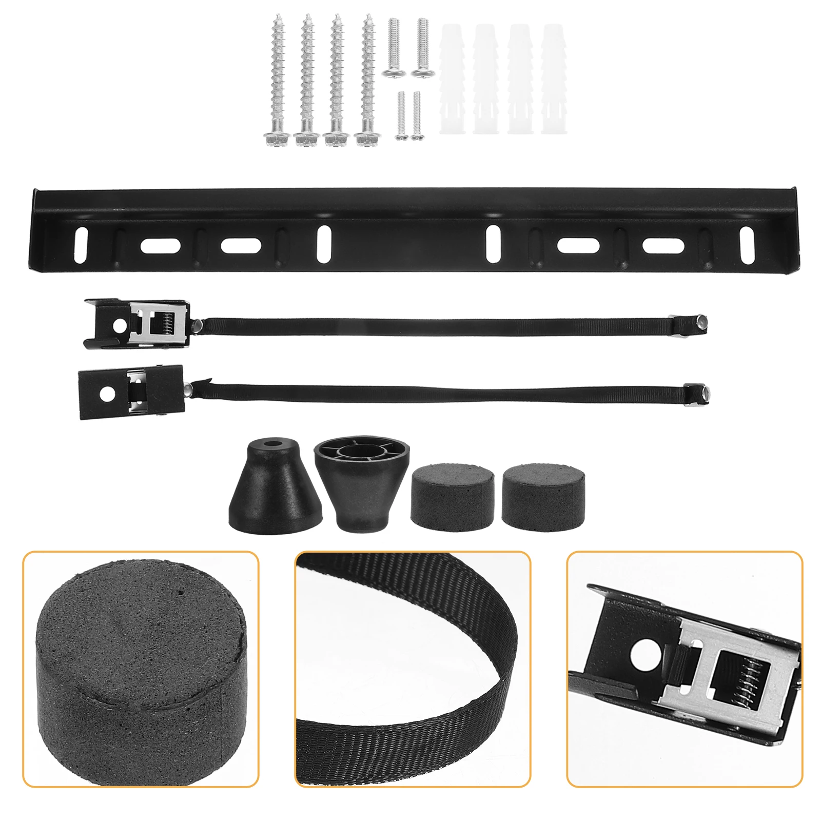 

Stand Wall Bracket No Drill Mount Television Studless Mounting Drilling Nails