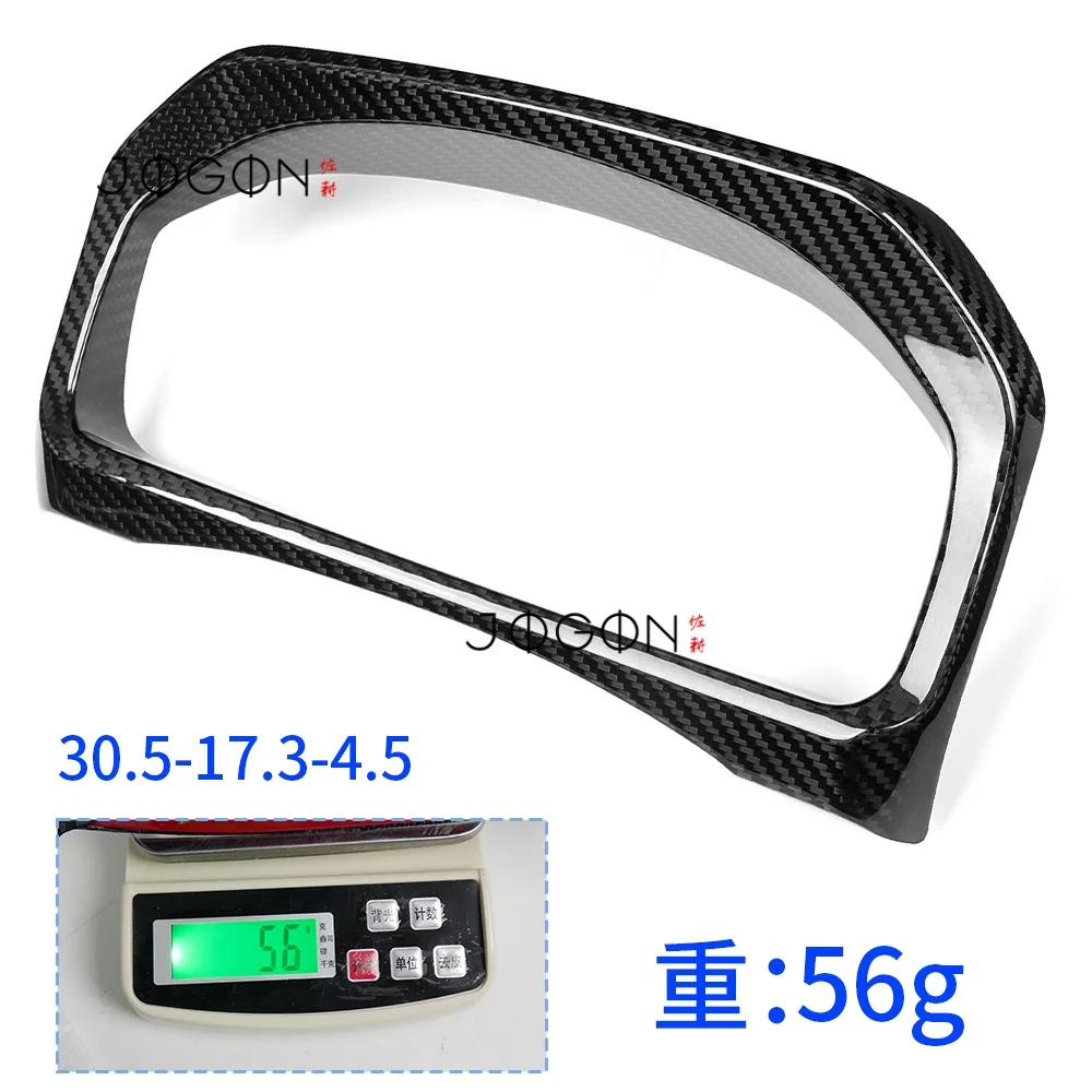 DRY Carbon Fiber Car Interior Center Control Instrument Speed Panel Cover Trim Accessories For Toyota GR Yaris 2025 2026